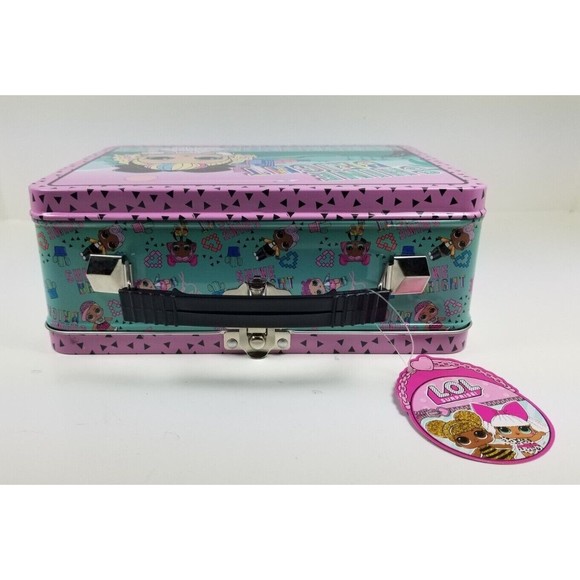 LOL Surprise XL Lunch Box Carry All Tin- The Tin Box Company Kids school - Picture 7 of 8